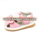 Wholesale Newborn Baby Girls Sandals Soft Sole genuine Leather Flower Princess Crib Shoes