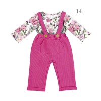 Newest kids clothing sets baby girl clothes long sleeve romper and suspender pants little girl outfit sets kid girl clothes set